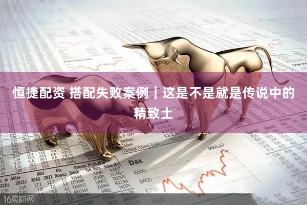恒捷配资 搭配失败案例｜这是不是就是传说中的精致土