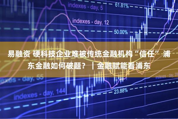 易融资 硬科技企业难被传统金融机构“信任” 浦东金融如何破题？｜金融赋能看浦东